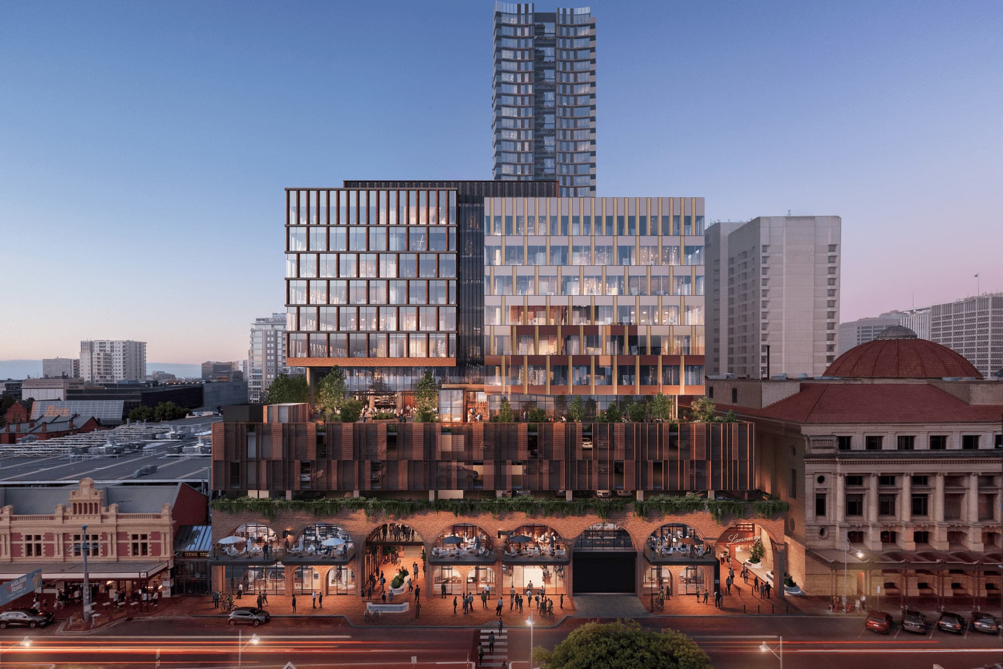 Central Markets Adelaide redevelopment façade